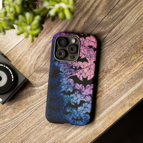 Pastel Goth Bat Phone Case